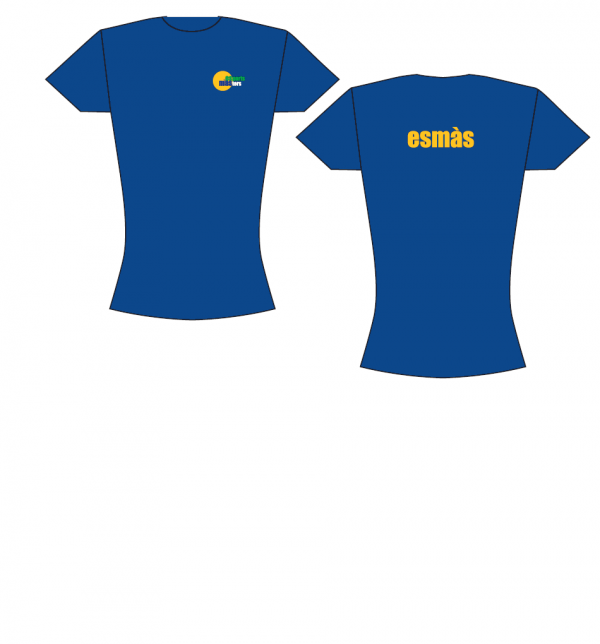 Camiseta técnica mujer "esmàs"