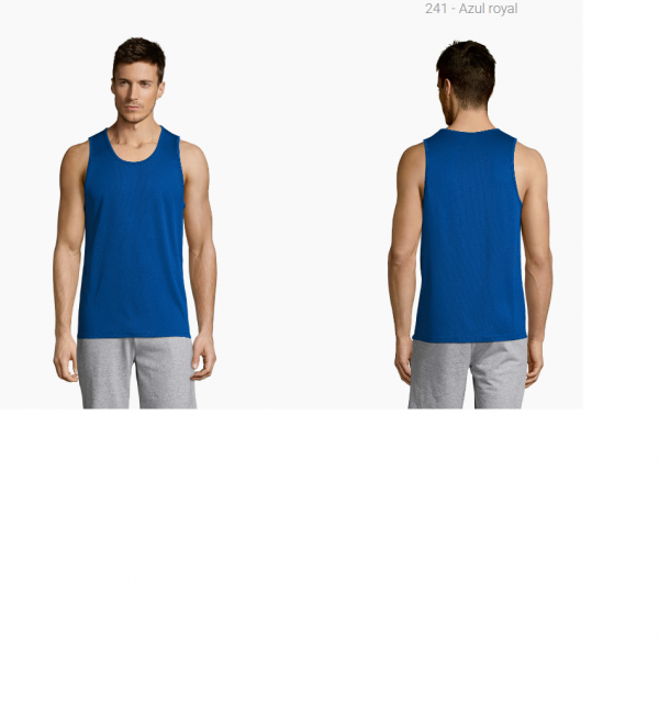 Camiseta hombre sin mangas